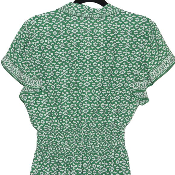 Max Studio Green Flowy Midi Dress Size XLarge - Picture 7 of 7